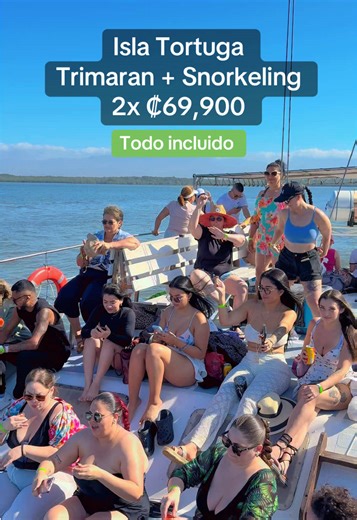 Tour en Trimarán a Isla Tortuga: Aventura Perfecta