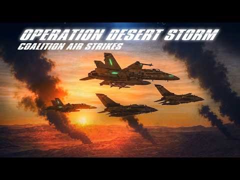 Operation Desert Storm | Coalition Airstrikes | F/A-18C Hornet | Digital Combat Simulator | DCS |