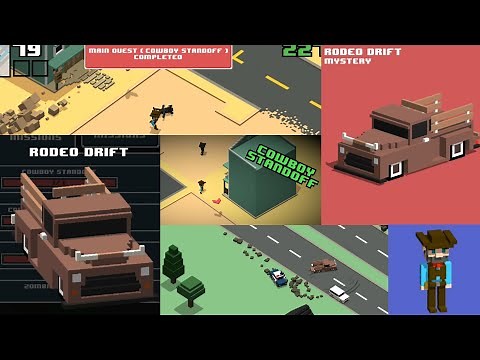 Smashy Road: Wanted 2 [ COWBOY STANDOFF ] Main Quest Completed | "RODEO DRIFT" Unlocked New Missions