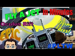 Oculus Rift Flying Aces! Fly an F22 jet in Minutes | Virtual Reality