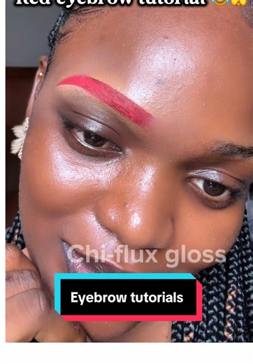 Eyebrow tutorials for beginners 🫣✨Red❤️❤️#eyebrowtutorial #beautytips