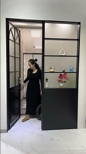 Interior swing door design bathroom door