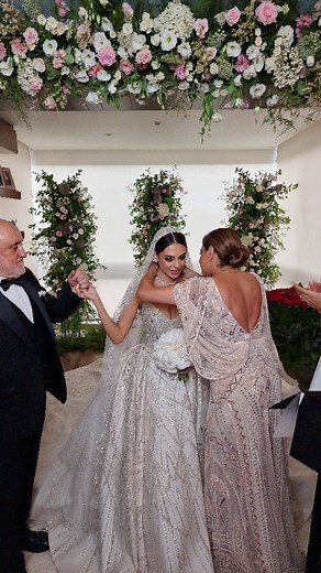 LEBANESE WEDDINGS on Instagram: "One of our favorite lebanese wedding traditions : Right before going to church, the groom's family visit the bride's home and shower her with gift as a way to welcome her into their family 🥰 _____________________ ▪︎ Wedding planner and designer: @eyecandy_events @linasarkisian @avosofian ▪︎ Photographer: @pulseproduction ▪︎ Wedding dress: @adenfashion ▪︎ Makeup artist: @fadykataya ▪︎ Hair stylist: @tonyelmendelek ▪︎ Flowers: @ronibassil ▪︎ Production: @albertkoz