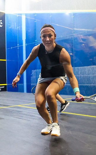 38K views · 265 reactions | The hold and the flick ‍ Awesome squash from Sobhy  | PSA Squash Tour | Facebook