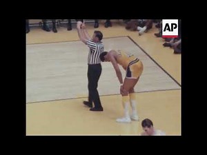 5/5/1969 Boston Celtics at Los Angeles Lakers Game 7 NBA Finals action (no sound)