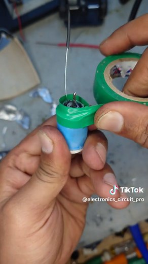 Electronics circuit project on TikTok