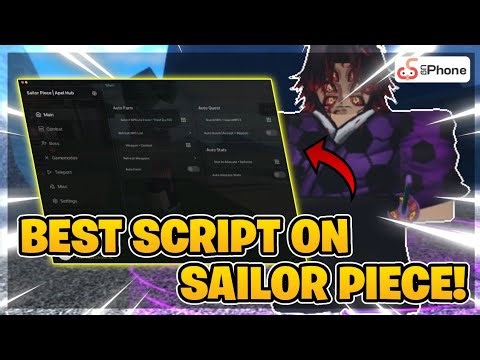 (BEST) Sailor Piece Script! 🌕 | Autofarm, Auto Quest, Auto Dungeon And So Much More! 🔥🤩
