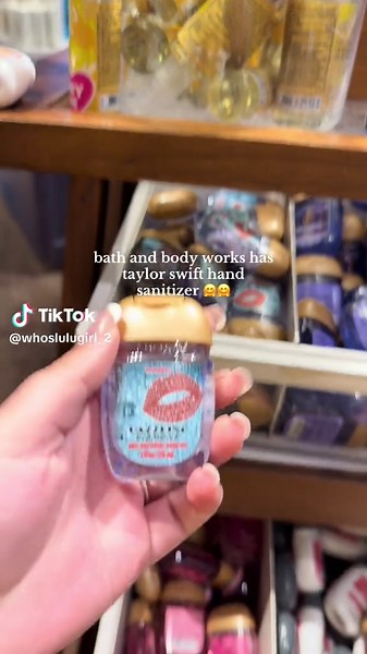 Hand Sanitizer from Bath & Body Works with Taylor Swift
