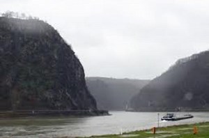 Die Lorelei on the Rhine