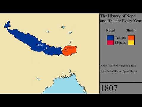 The History of Bhutan and Nepal: Every Year