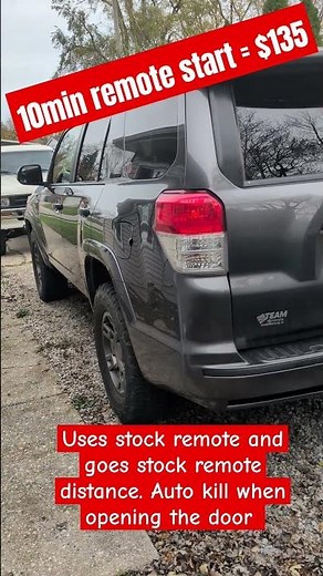 10min remote start install. 5th gen 4runner #4runner #remotestartinstall