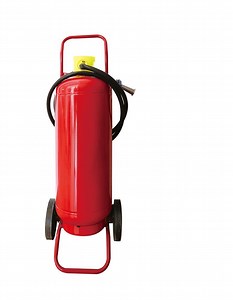 [Hot Item] 25-50kg Wheeled Dry Powder Fire Extinguisher Trolley Fire Equipment Safety 50kg