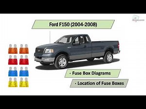 Ford F150 (2004-2008) Fuse Box Diagrams