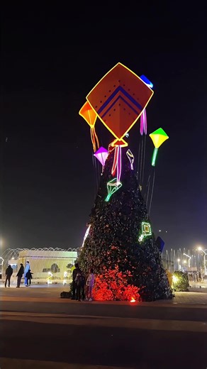 Experience the Vibrant Neon Basant Festival Today!