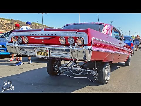 Lowrider Car Show at the Beach! Los Angeles California