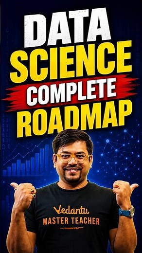 Data Science Complete Roadmap | JEE 2026 #shorts #jee2026 #datascience