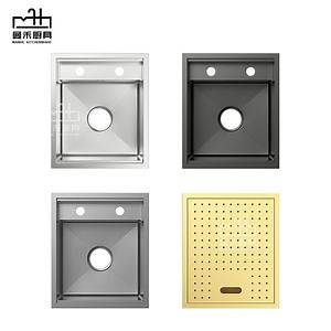 [Hot Item] All Color Handmade Stainless Steel Sink Bar Sink Concealed Sink Hidden Sink Invisible Sink with Cover