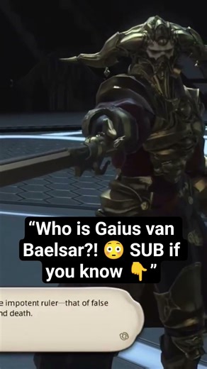 Who is Gaius van Baelsar in FFXIV? 😱 | Main Scenario Shorts #ffxiv #finalfantasyxiv #finalfantasy