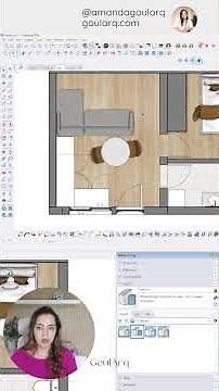 How to transform 3D into a humanized floor plan in SketchUp