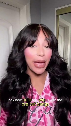 Loose Wave Wig with Bangs is now 40% OFF 🔥Soft waves+cute bangs = the easiest Beauty Queen upgrade!