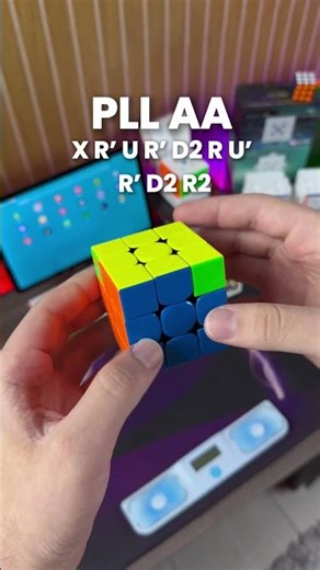 Tutorial avançado de PLL AA (Permutation Last Layer) #PLLAA #cubomagico #rubikscube #CFOP