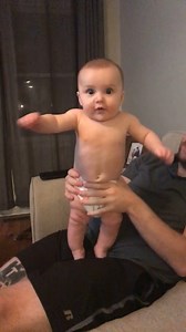 1M views · 10K reactions | Slap your belly  See more:-->https://youtu.be/B9Oh4iRyeM0 #lovebaby #funnybaby #cutebaby #babyfever #lovelybaby #babyphoto #newbornbaby #5minutefails | Funny Film | Facebook