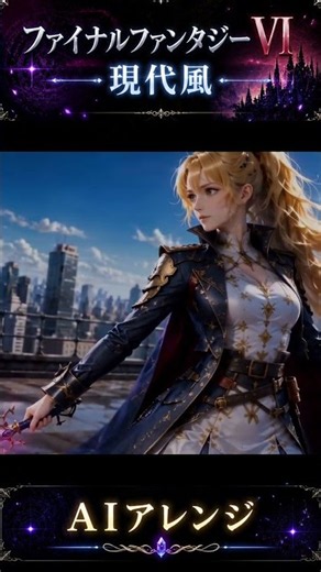 【FF6】 決戦｜AIアレンジ／現代版OP風キャラ紹介
