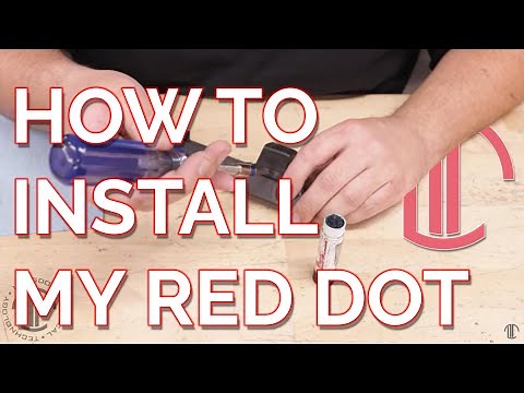 Installing your Red Dot Optic
