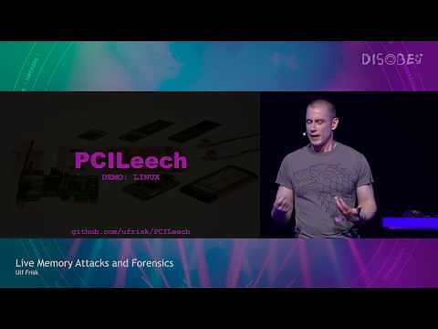 [Disobey 2020] Live Memory Attacks and Forensics - Ulf Frisk