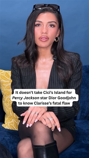 Percy Jackson and the Olympians star Dior Goodjohn shares Clarisse La Rue’s fatal flaw
