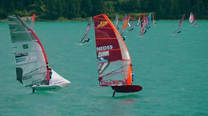 5.9K views · 72 reactions | This is the Official Engadinwind Highlights from the opening day. Great foil racing ( link with actual results you can find it in comment ) Produced by AALVAA Media | World of windsurf | Facebook