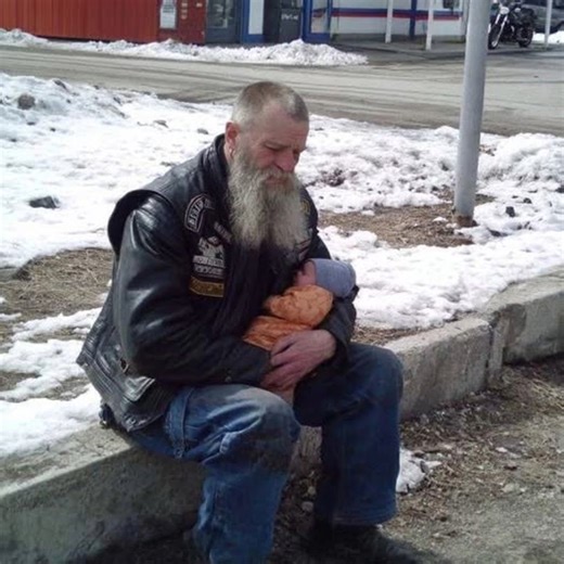 13K views · 36 reactions | Biker carried a newborn for 8 hours...
