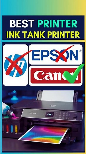 Canon vs Epson Best Ink Tank Color Printer 2025 Review