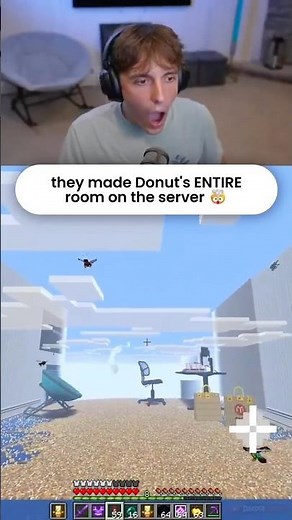 the most INSANE build on Donut's server 🤯