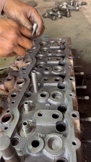 How to cylinder head valve guide fitting #shortsfeed #UnitedStates #automobile #mechanical #usa #fb | Pro Engineer