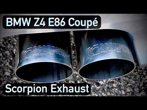 Installing Scorpion Exhaust for the Z4 Coupe!!!