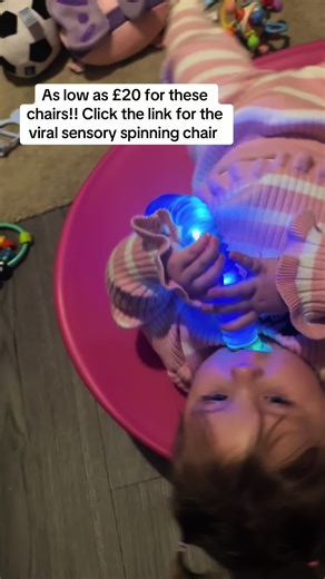 Cheapest I’ve ever seen them! £20 for the sensory spinning chair. These chairs are amazing for children with autism and adhd or very active children as it helps to stimulate them! #fyp #sensoryactivities #sensorytoy #autismawareness #toys