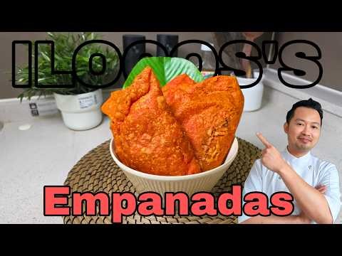 How to make the VIRAL Filipino Ilocos Empanadas | What's the trick to make it so crispy