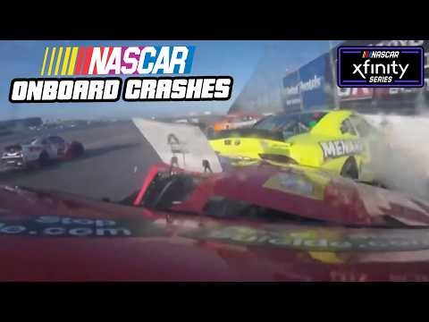 2025 NASCAR Xfinity Series Onboard Crashes