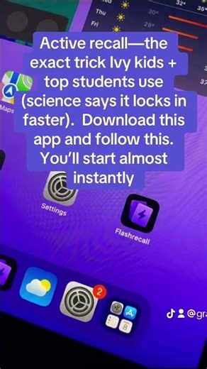 Better grades with only 15 minutes a day? #learning #flashcards #useflashrecall #flashrecall #4nk90