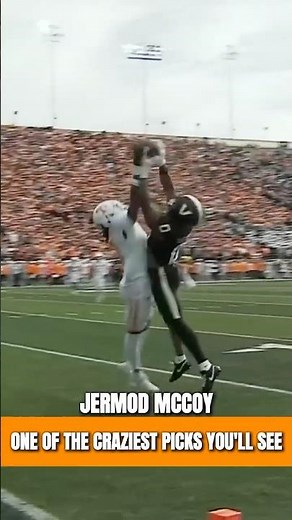 Jermod McCoy Makes INSANE INTERCEPTION in the Endzone!