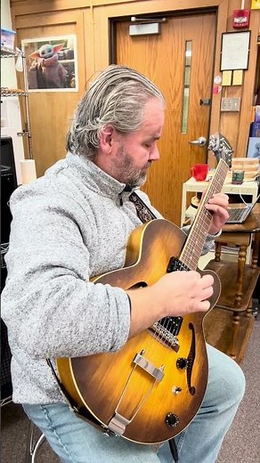 Jazz Noodling On Ibanez AF55-TF Hollow Body Guitar