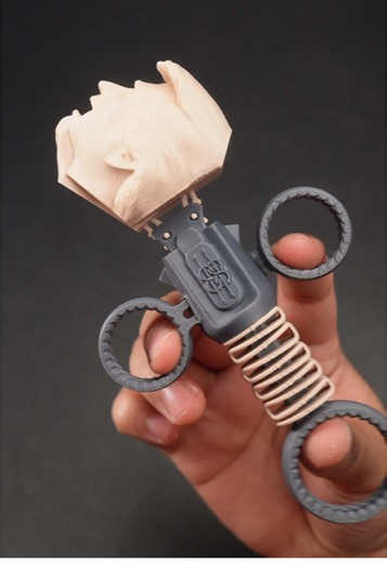 3D Printed Talking Head Fidget: A Unique Stress Relief Tool