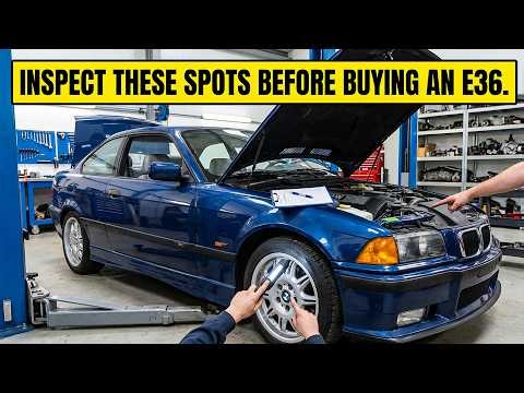 How To Buy A BMW E36 - Complete Pre Purchase Inspection Guide