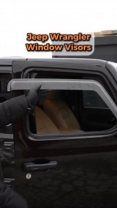 Jeep Wrangler JLU/JKU Window Visors 🌧🚙 Made from durable acrylic for long-lasting use 🛡 Easy to install and remove—no hassle! 🔧 Deflects rain, keeping your Jeep dry inside ☔ Reduces wind noise for a quieter ride 🌬 Free shipping across North America! Use code JH10 for 10% off your order! 🎉 #jeepwranglers #jeep #jeeplife #jeepwrangler #viral | Jeep House