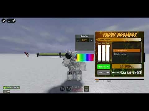 Boombox Tool V1 Roblox Studio