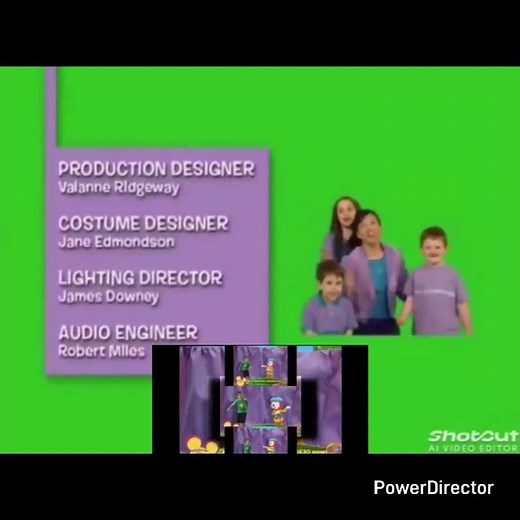 4 Square Credits (2007) Music Jojo's Circus Jumping Scan