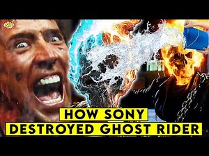 How Sony Destroyed GHOST RIDER || ComicVerse