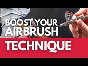 Boost your airbrush technique! Detail and distance control, and learning the double action trigger.