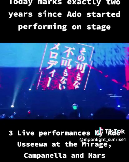 Ado First Live Concert Highlights and Performances
